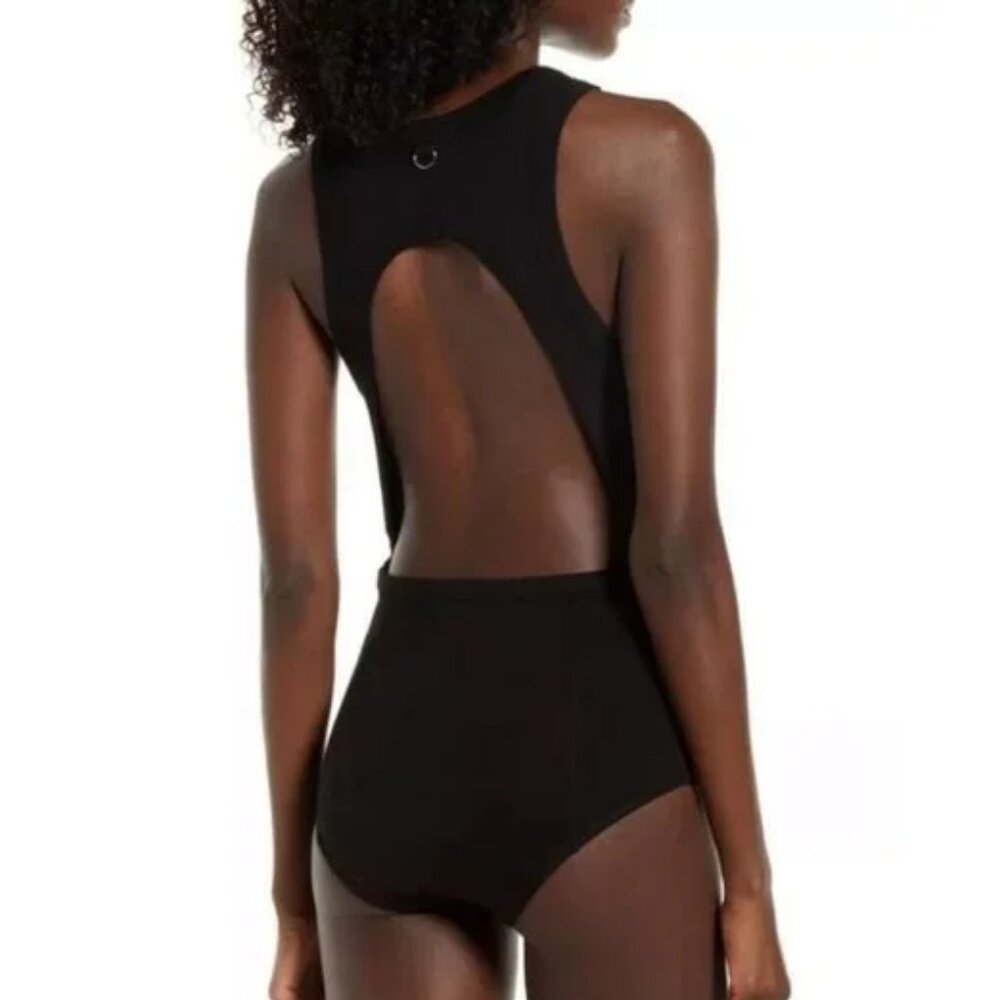 Ninety Percent open back Sleeveless Bodysuit